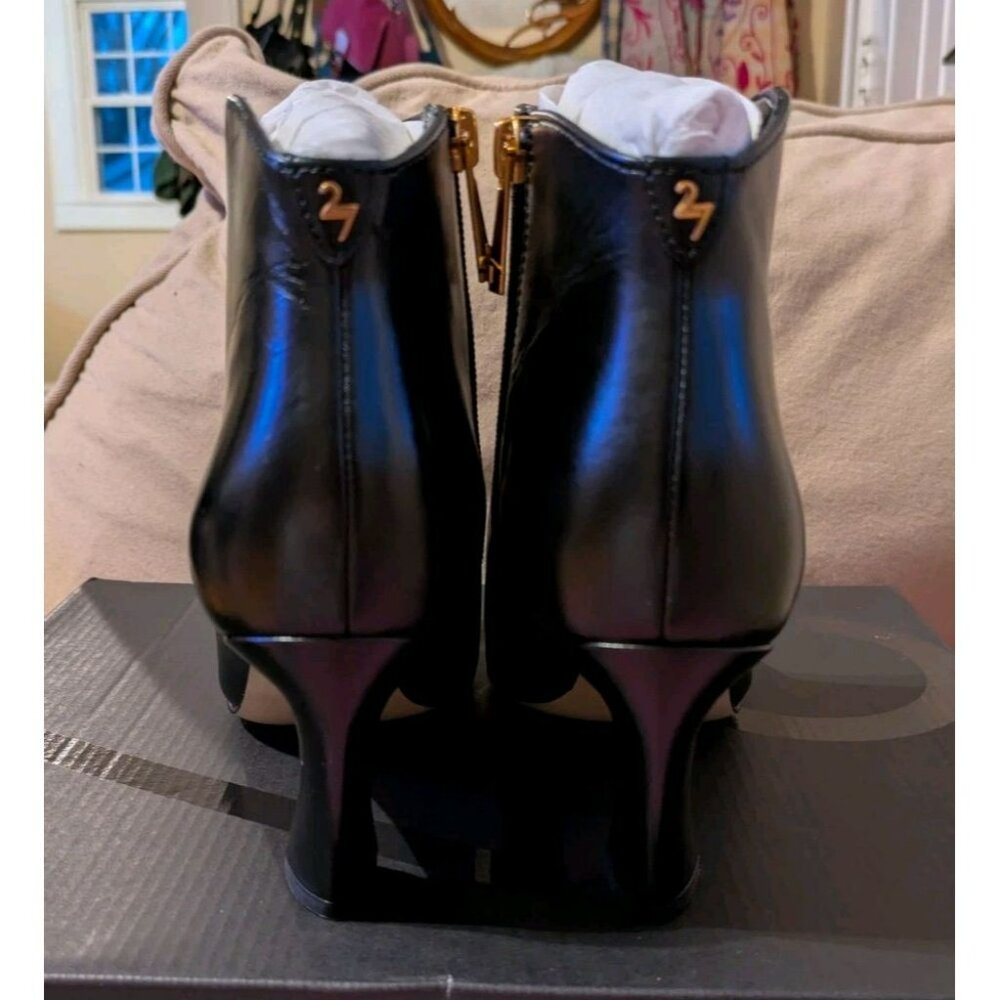 Naturalizer 27 Edit Women's Esme Bootie Black Leather Size 6.5M NIB - Picture 4 of 10